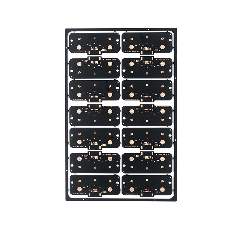 บอร์ด PCB OSP สีดำสองด้าน 0.3-6 มม